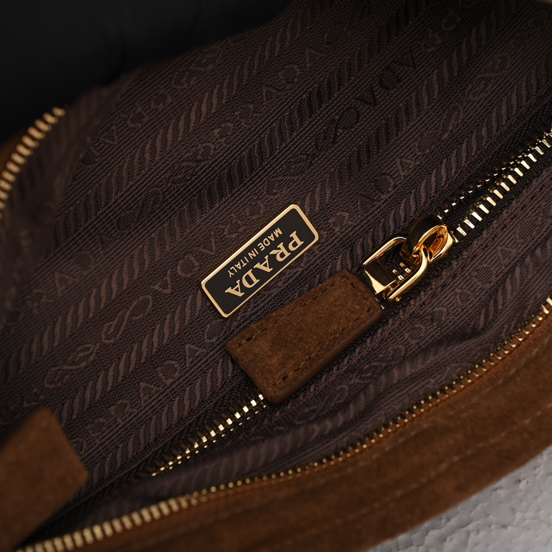 PD LuxSoft Medium Nubuck leather handbag