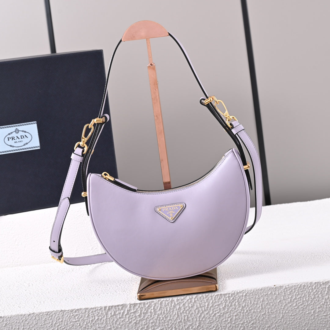 PD Arqué small leather shoulder bag