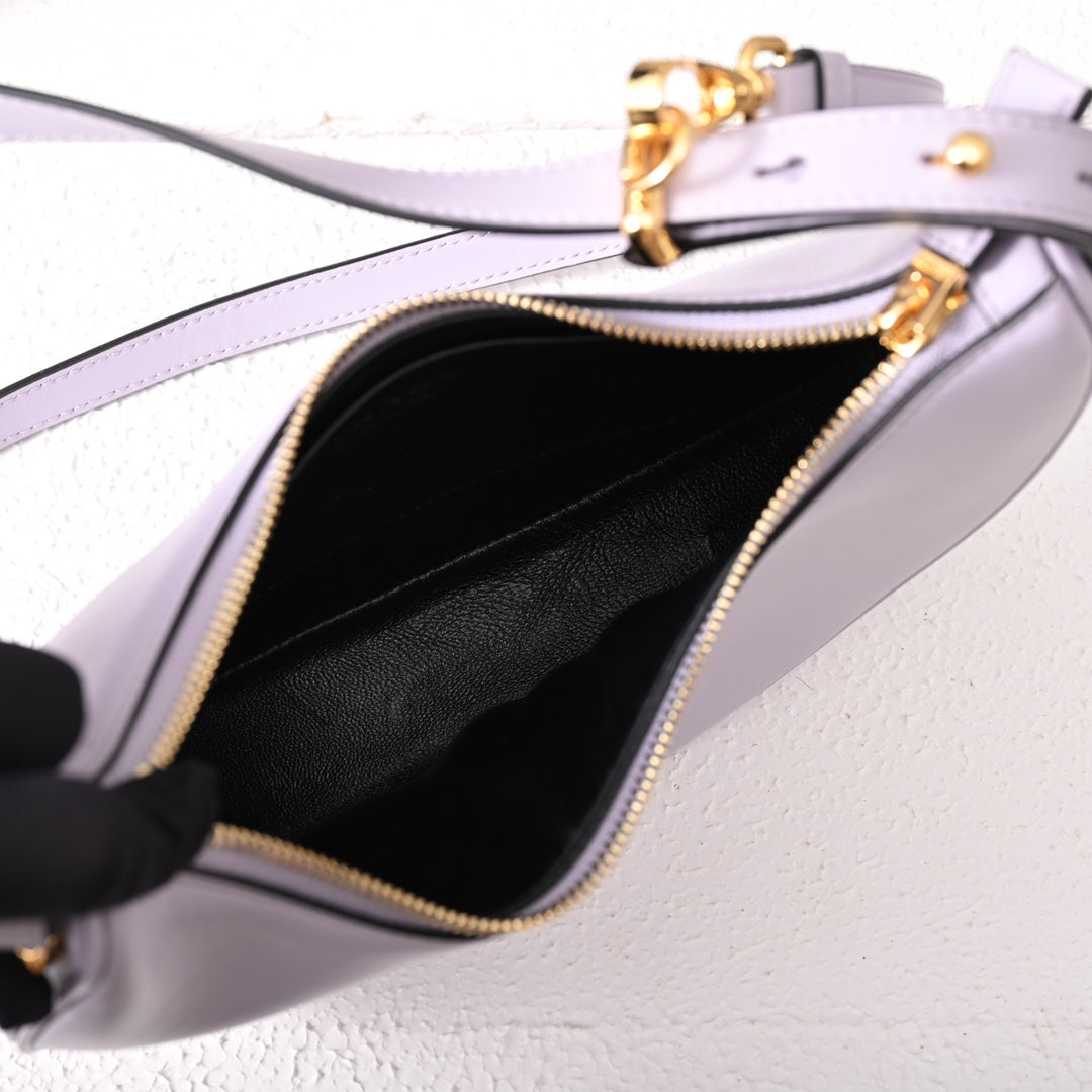 PD Arqué small leather shoulder bag