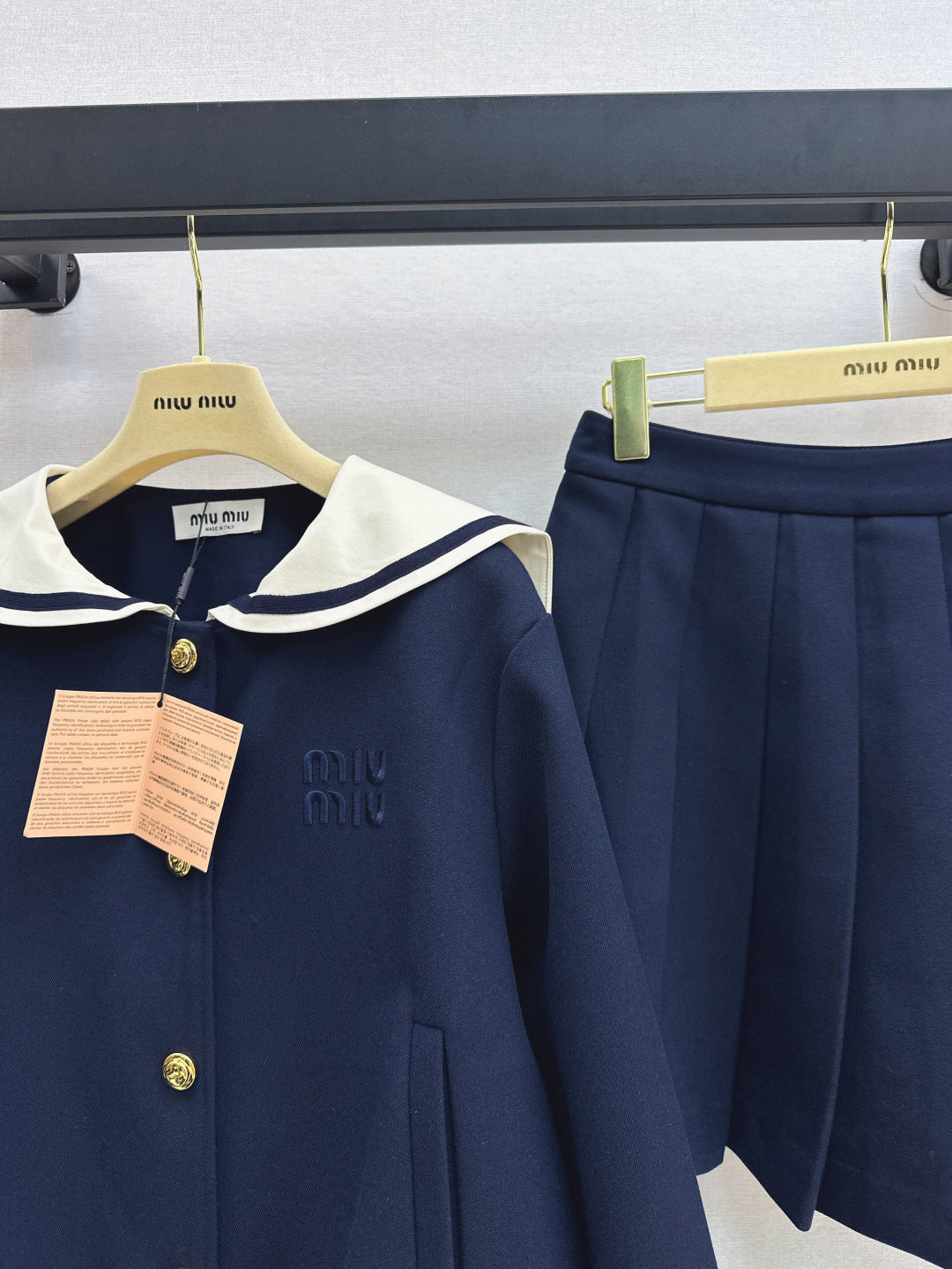 Miu 25fw suit