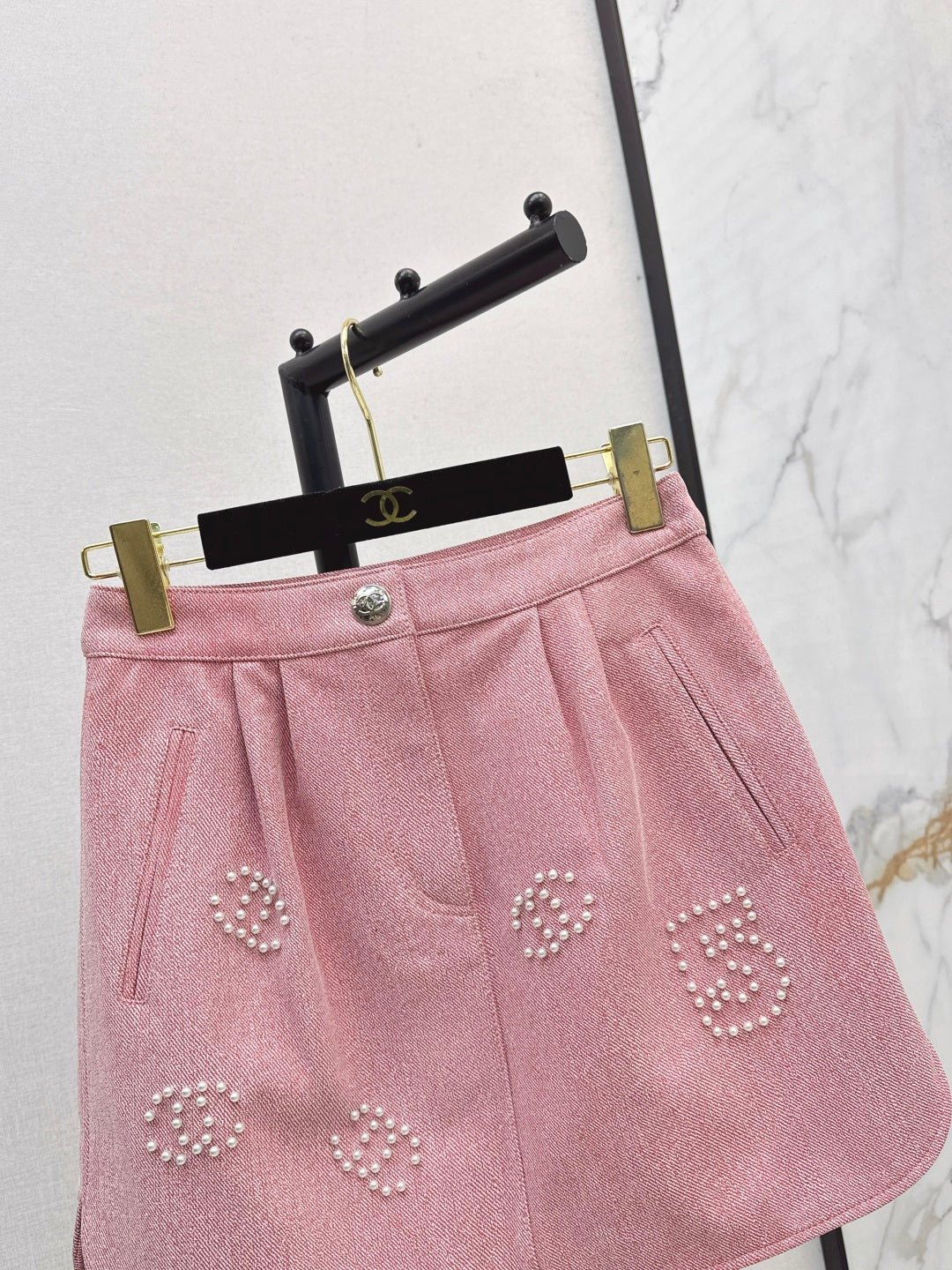 Chan 25FW denim skirt