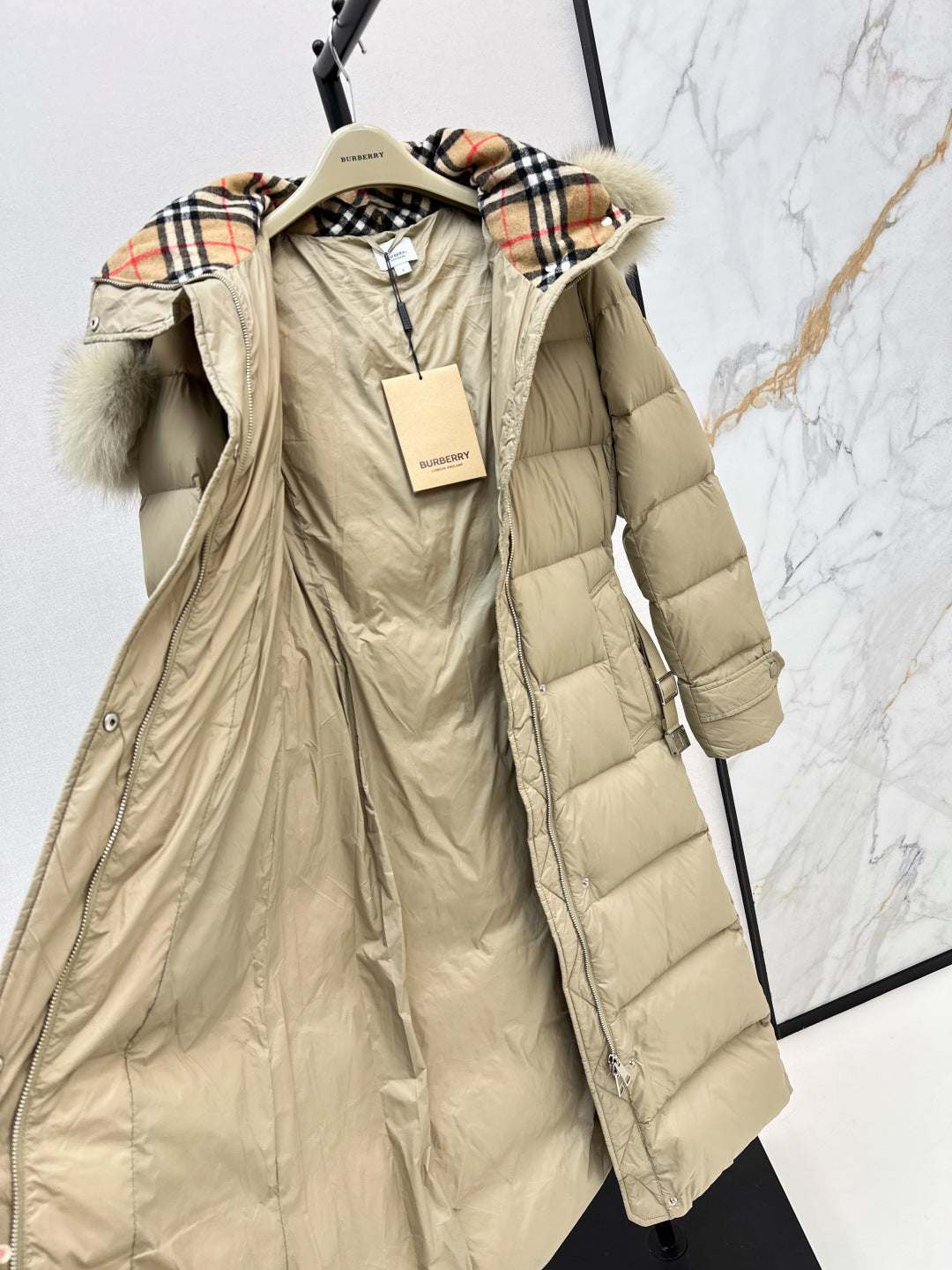 Bur 25fw long down jacket