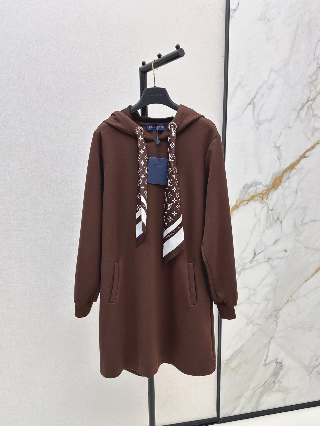 Louis New Hooded sweatshirt dress