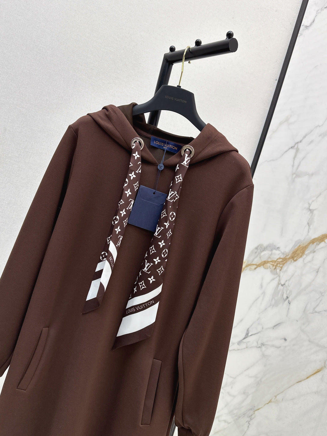 Louis New Hooded sweatshirt dress