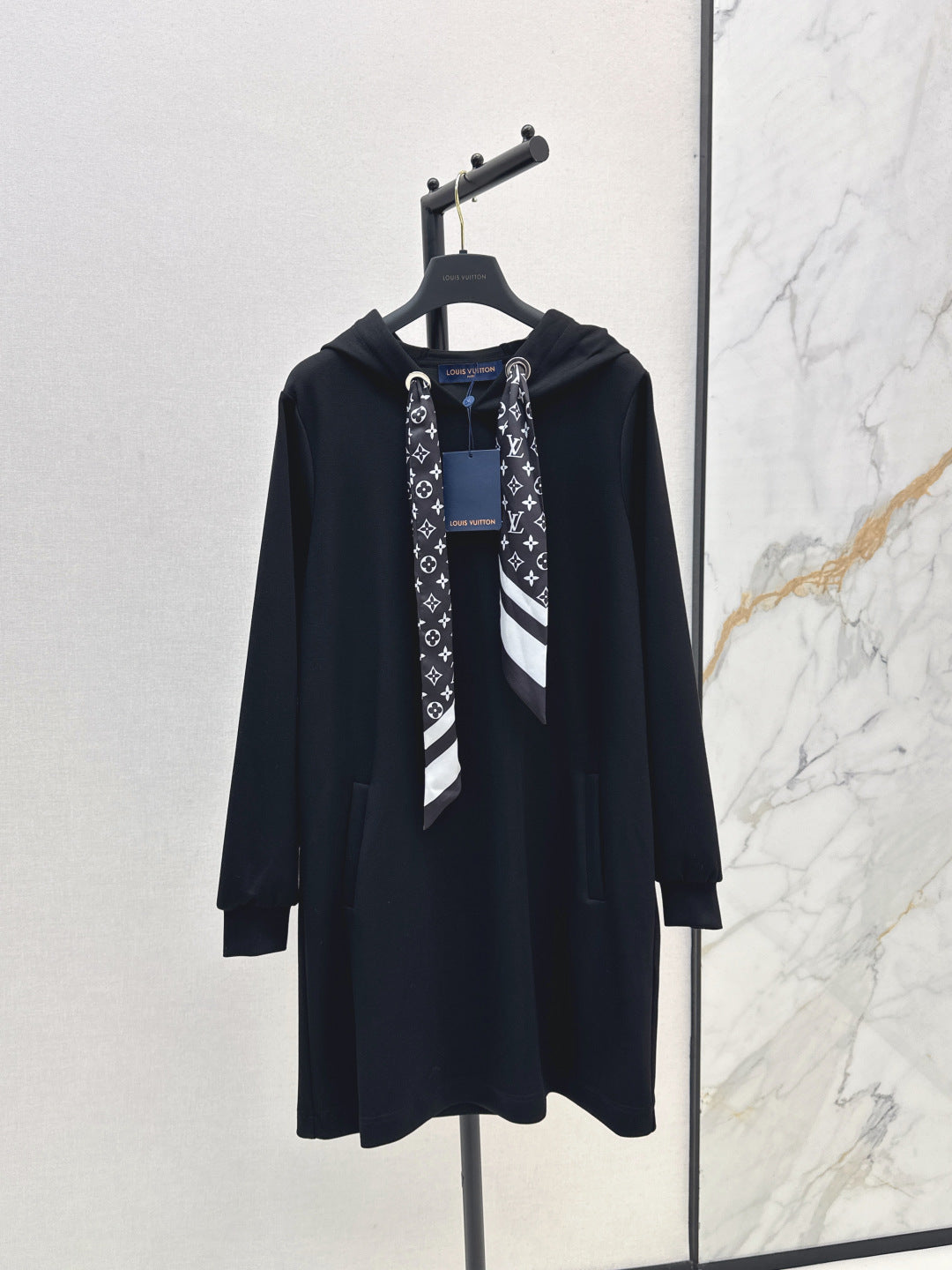 Louis New Hooded sweatshirt dress