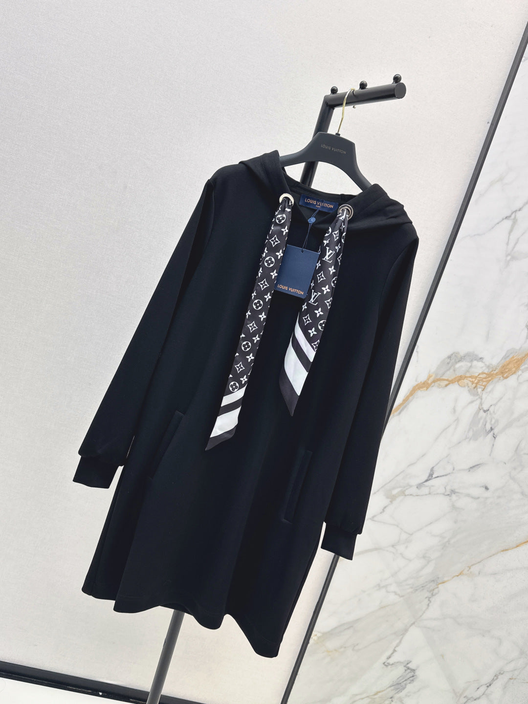 Louis New Hooded sweatshirt dress