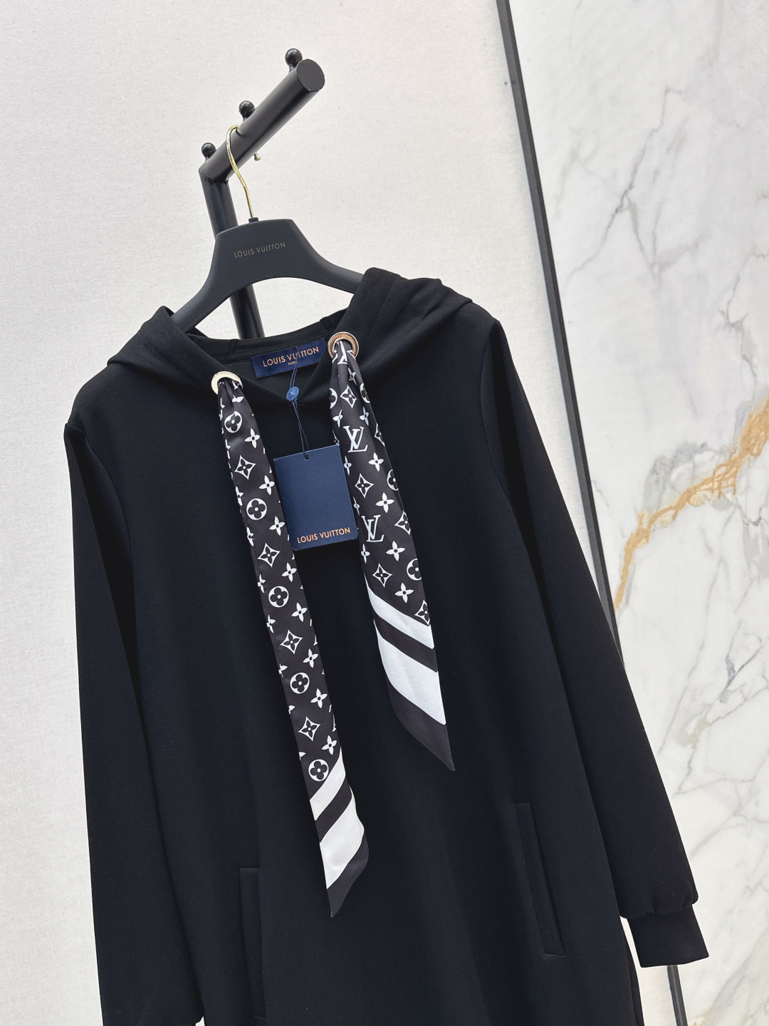 Louis New Hooded sweatshirt dress