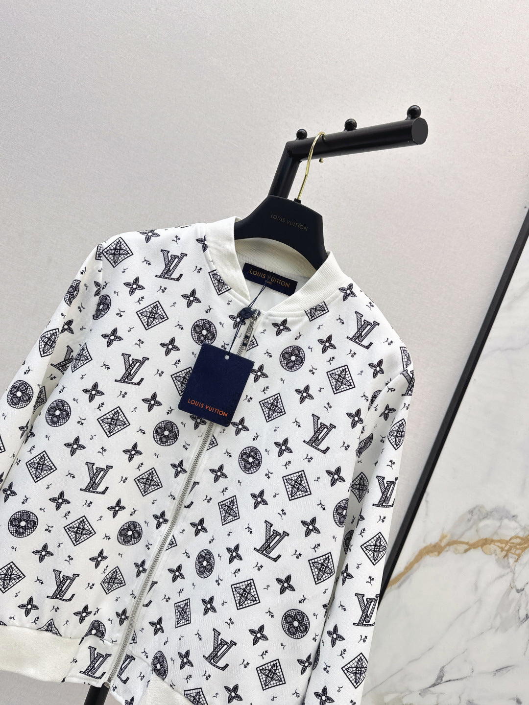 Louis New Monogram stand collar jacket