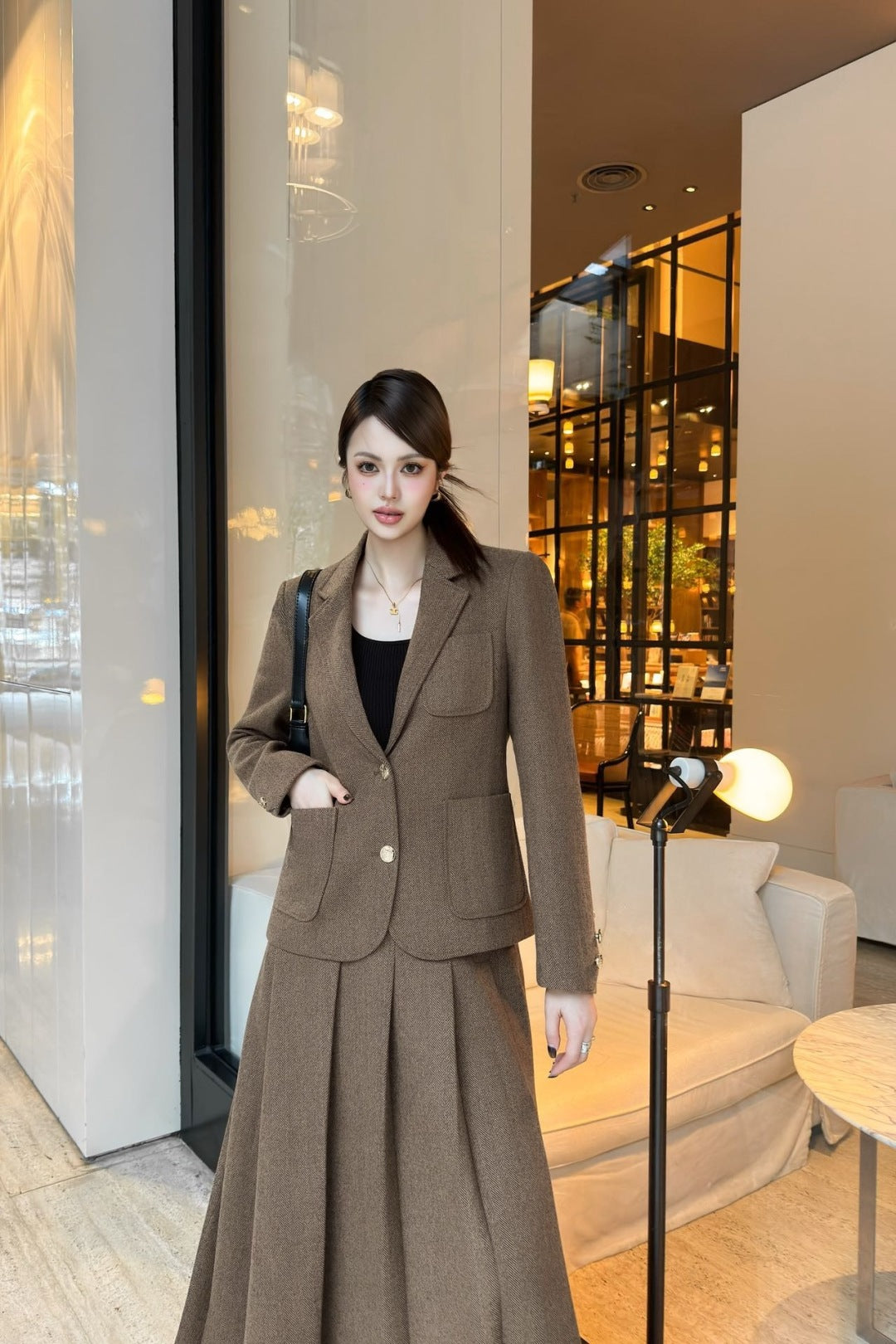 Celi New Herringbone suit