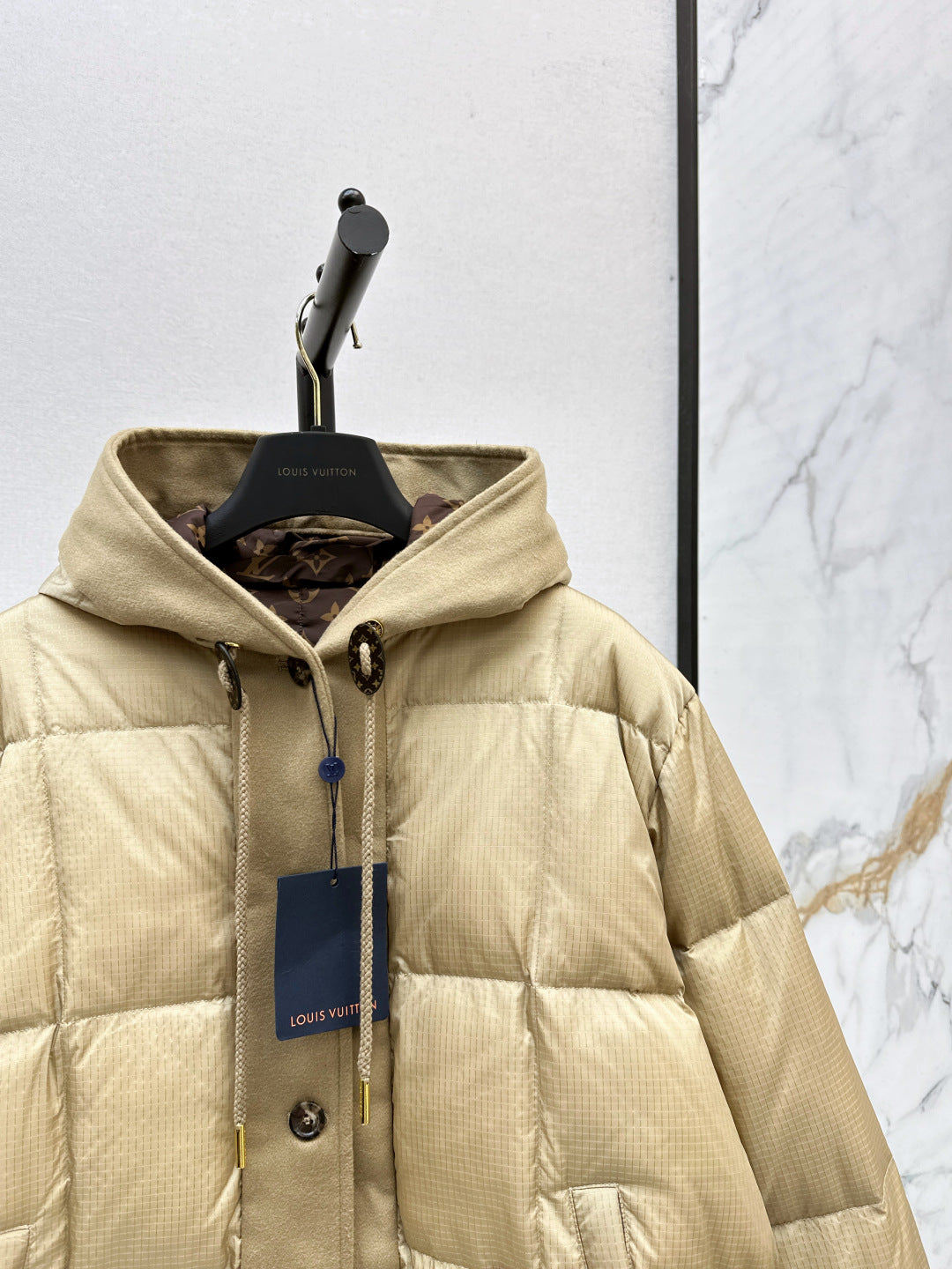 Louis New drawstring down jacket
