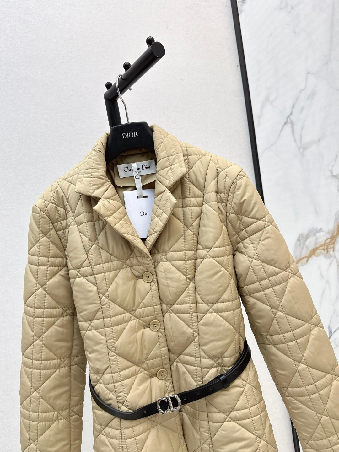 CD New plaid coat