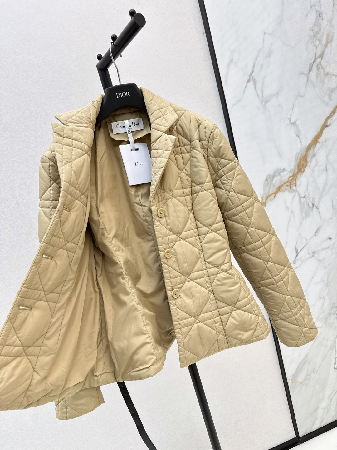 CD New plaid coat