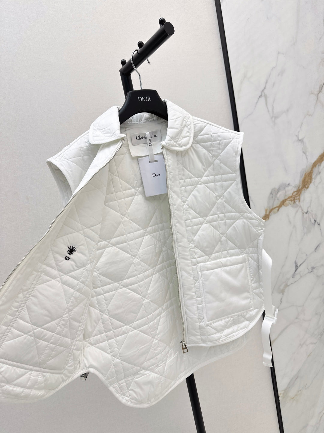 CD New Plaid vest jacket