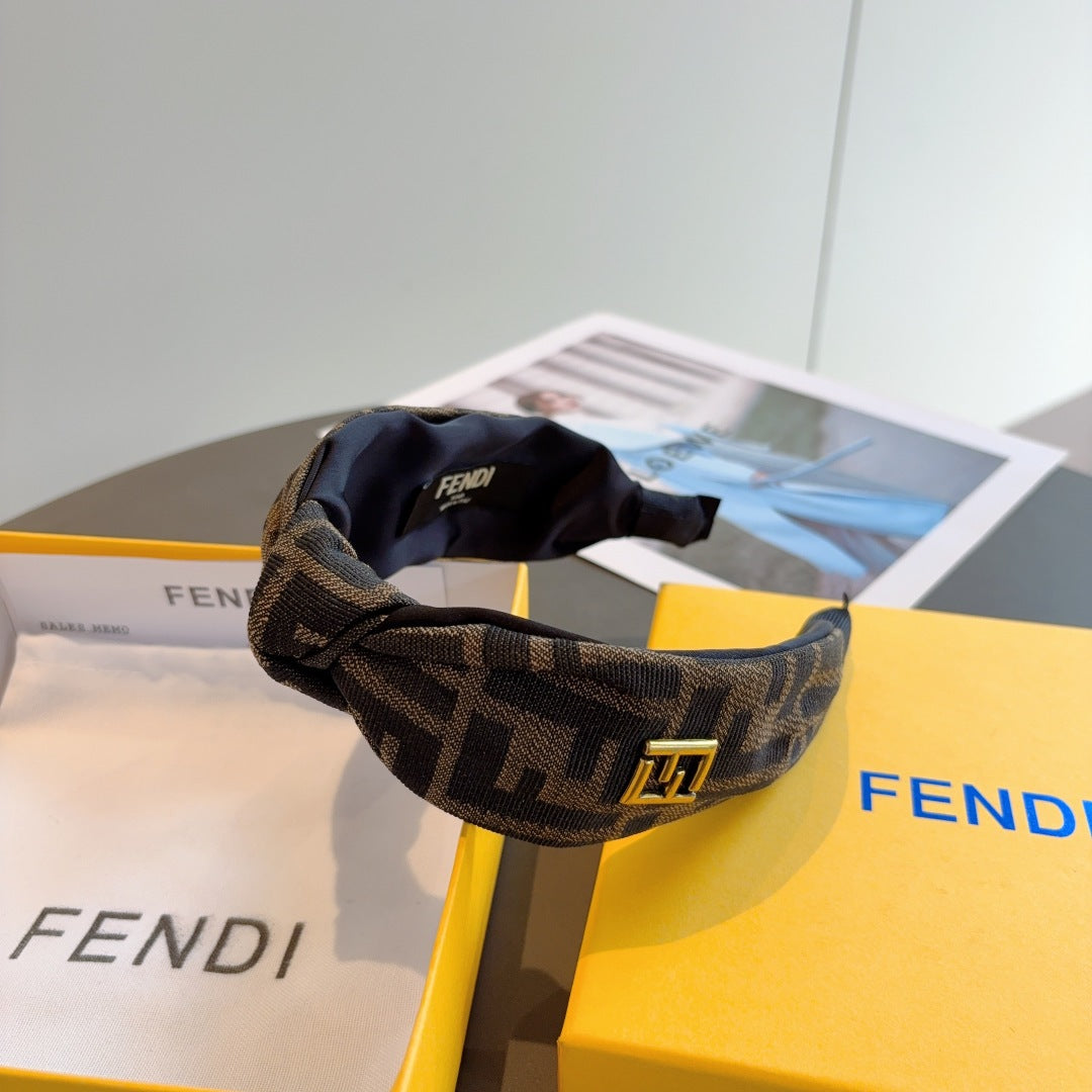 Fen classic double F headband