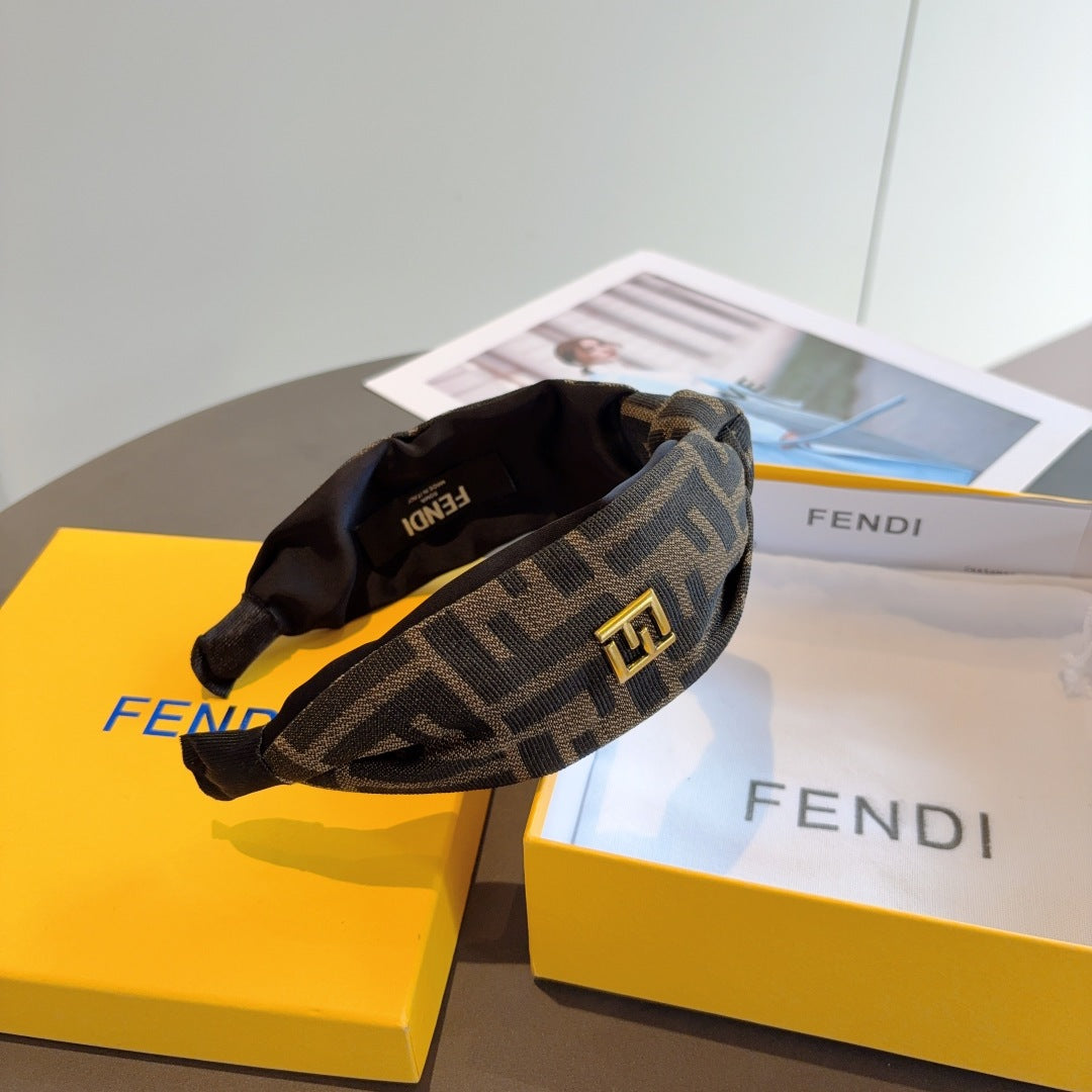 Fen classic double F headband