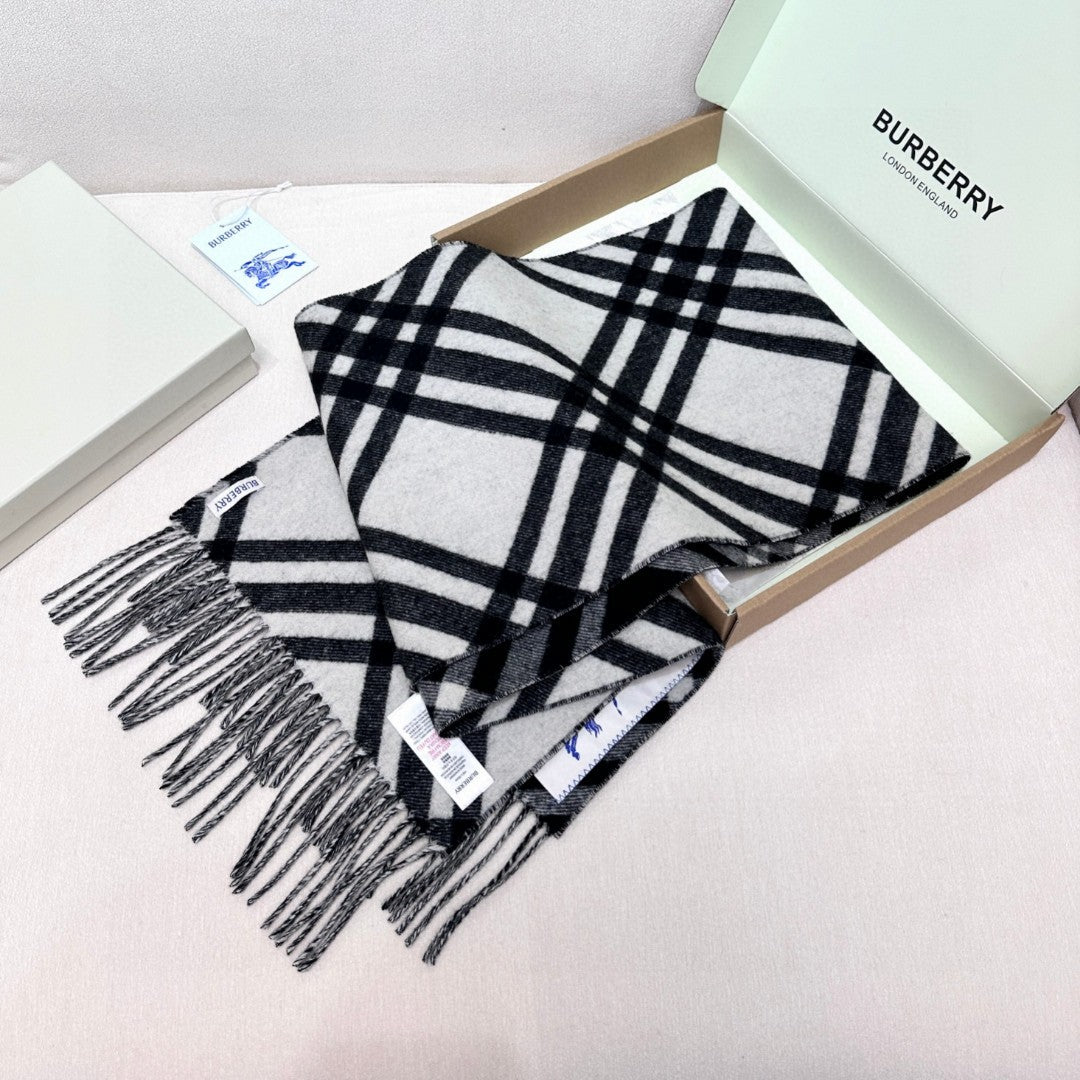 Bur classic cashmere scarf