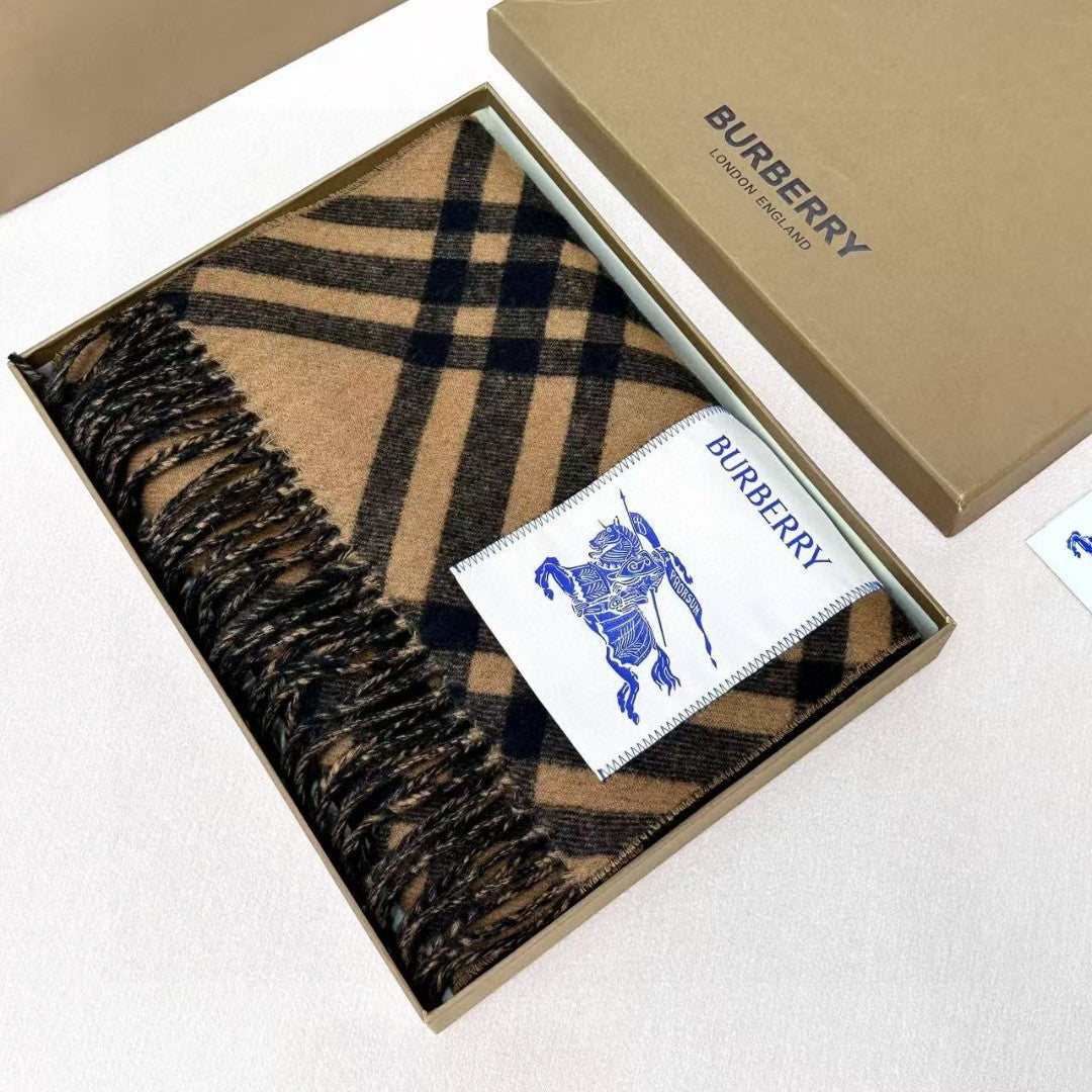Bur classic cashmere scarf