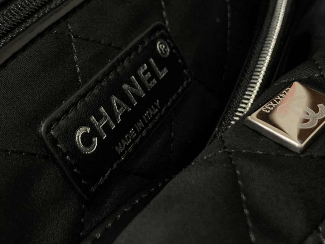 C* 22bag garbage bag♥ black black chain