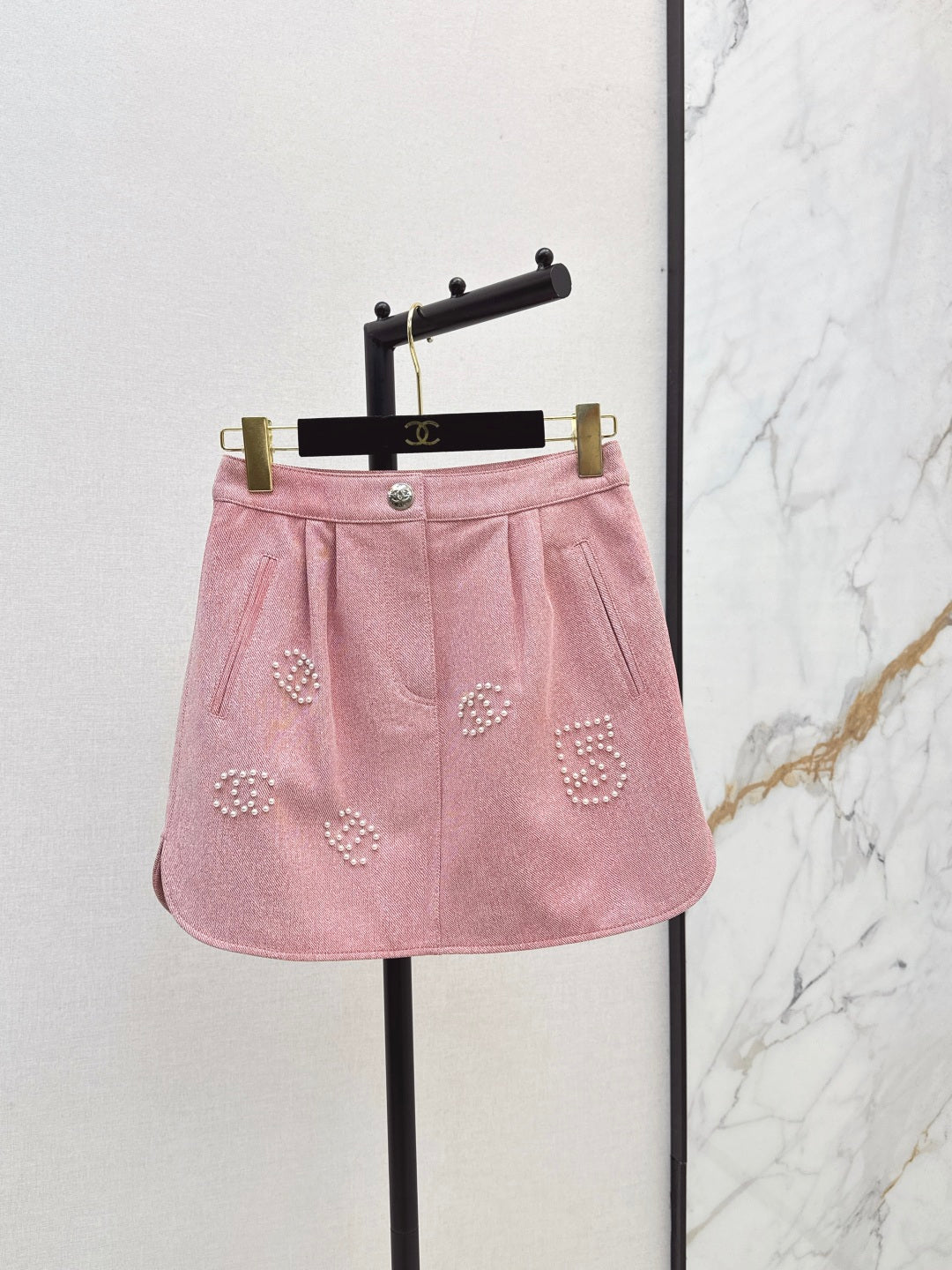 Chan 25FW denim skirt