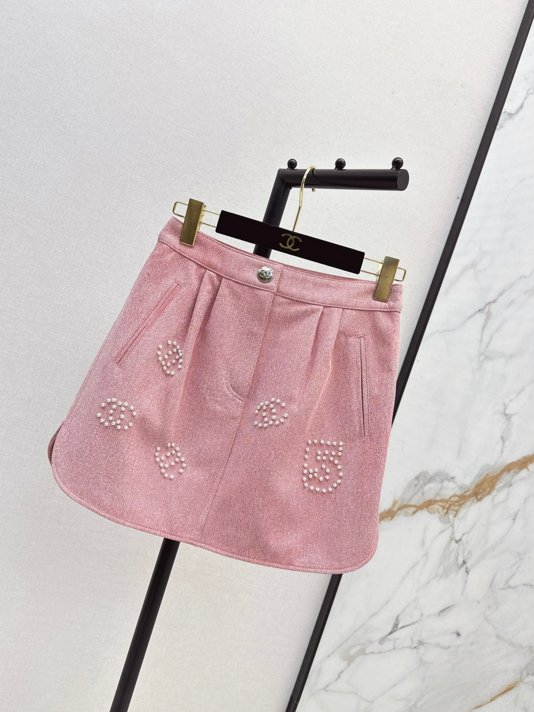 Chan 25FW denim skirt