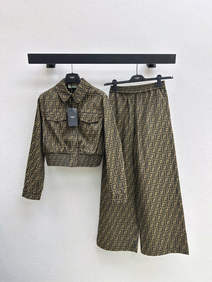 Fen 25fw denim suit