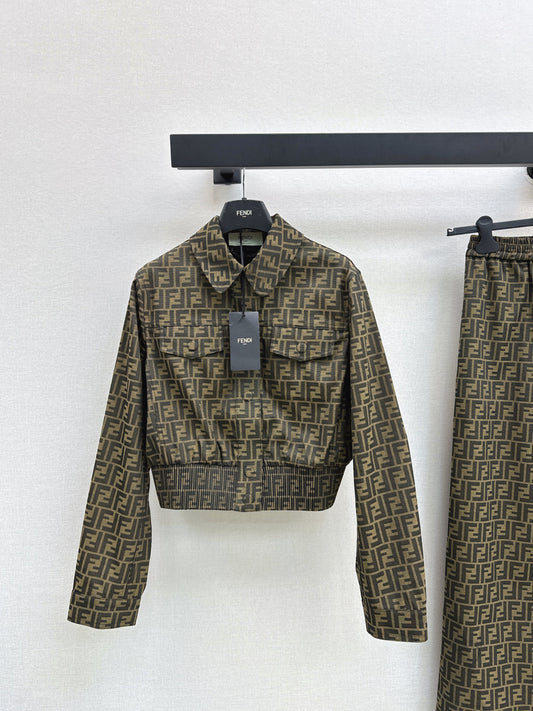 Fen 25fw denim suit