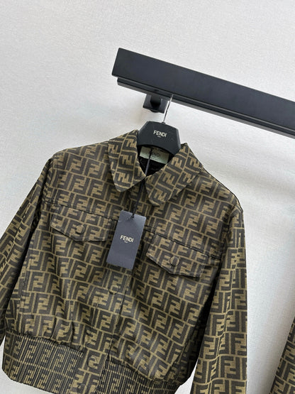 Fen 25fw denim suit