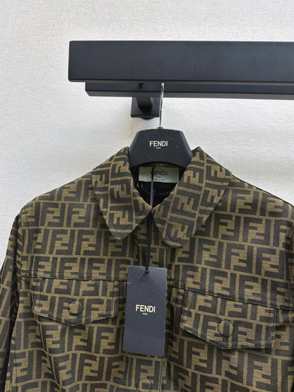 Fen 25fw denim suit