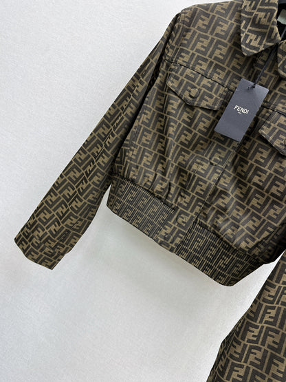 Fen 25fw denim suit