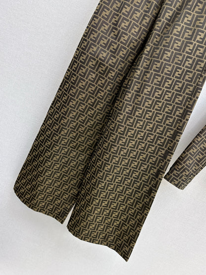 Fen 25fw denim suit