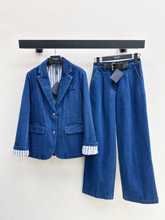 Pra New denim blazer