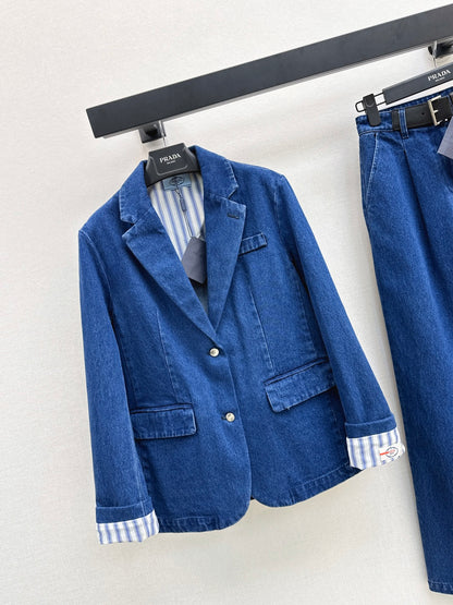 Pra New denim blazer