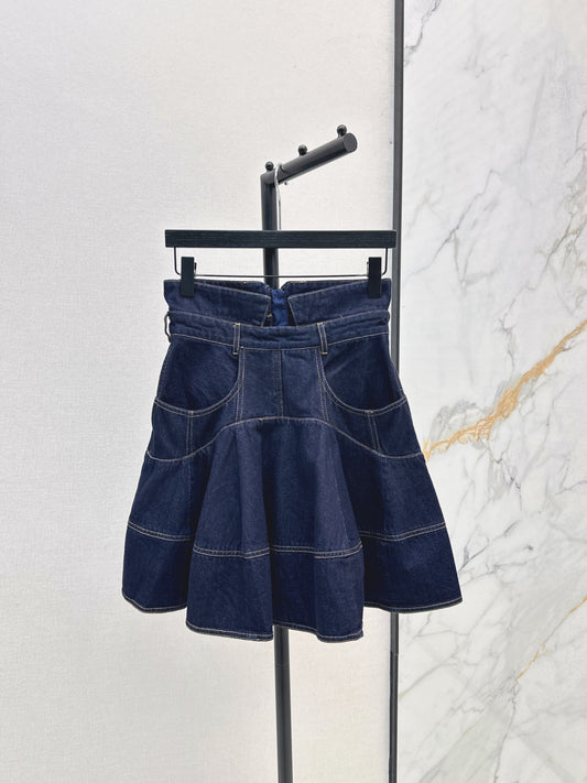 Zimm New Short denim skirt