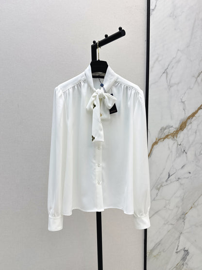 Louis  New ribbon shirt