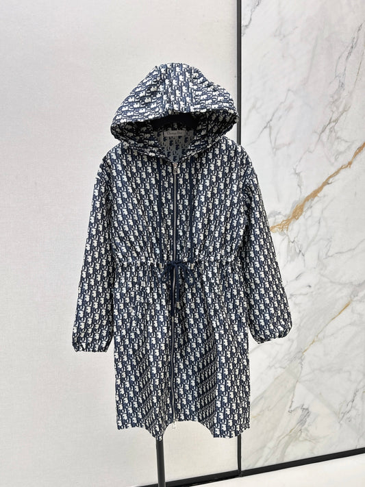 CD  New hooded drawstring dress