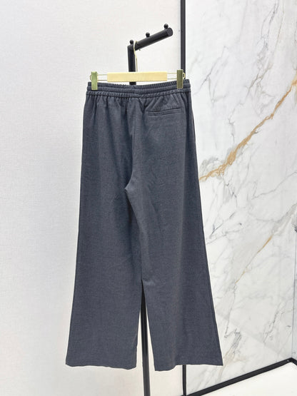 Miu New elastic waist trousers
