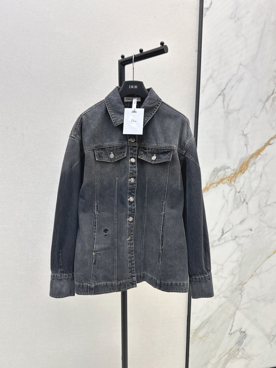 CD  New printed denim jacket
