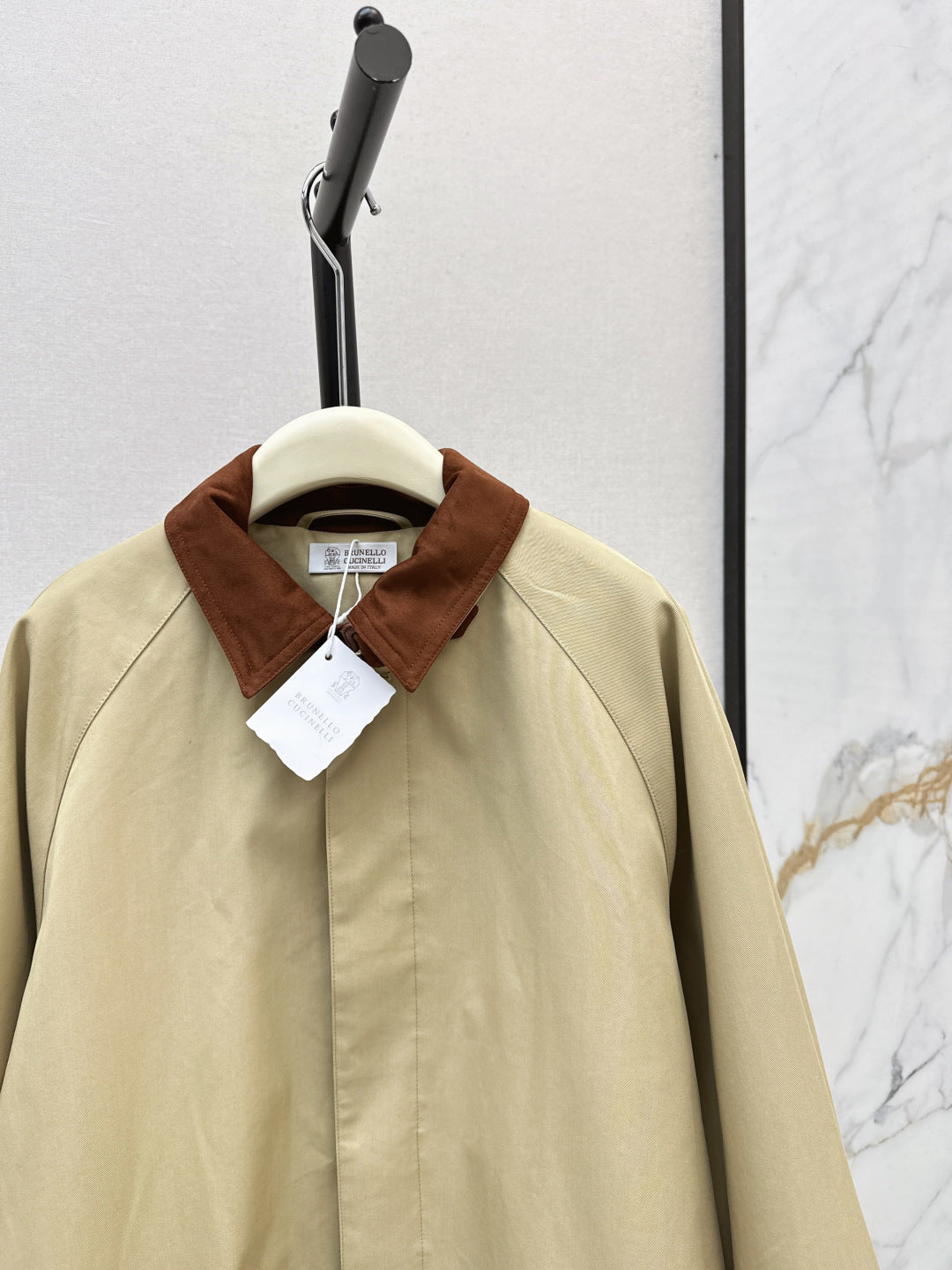 Brune New long coat
