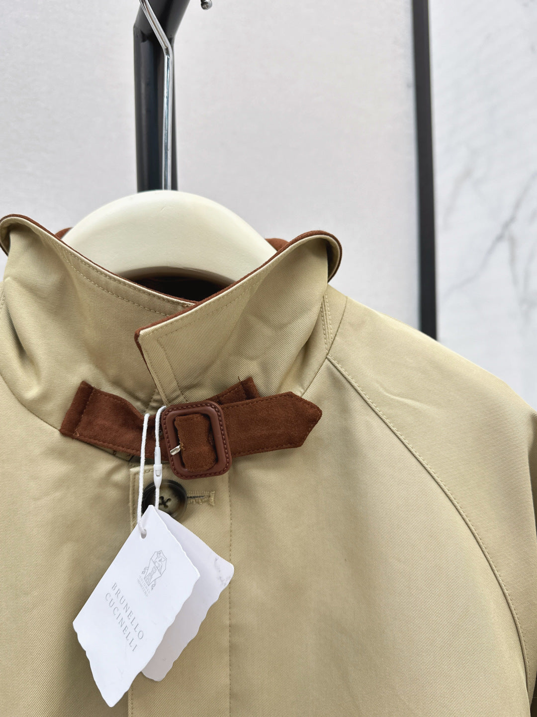 Brune New long coat
