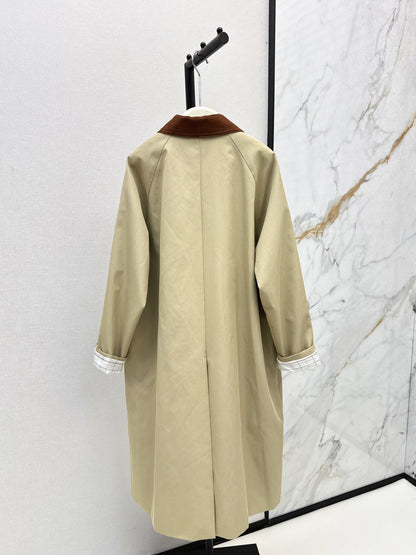Brune New long coat