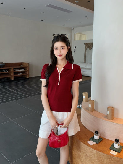 Max New short-sleeved sweater