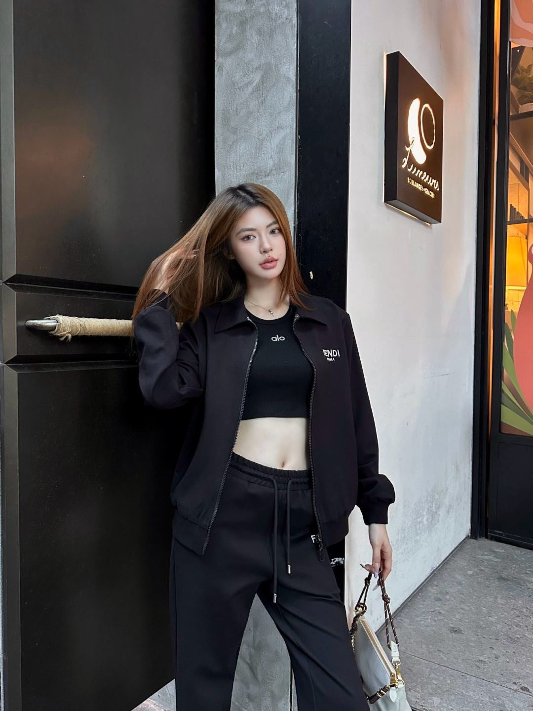 Fend New Double-sided casual suit