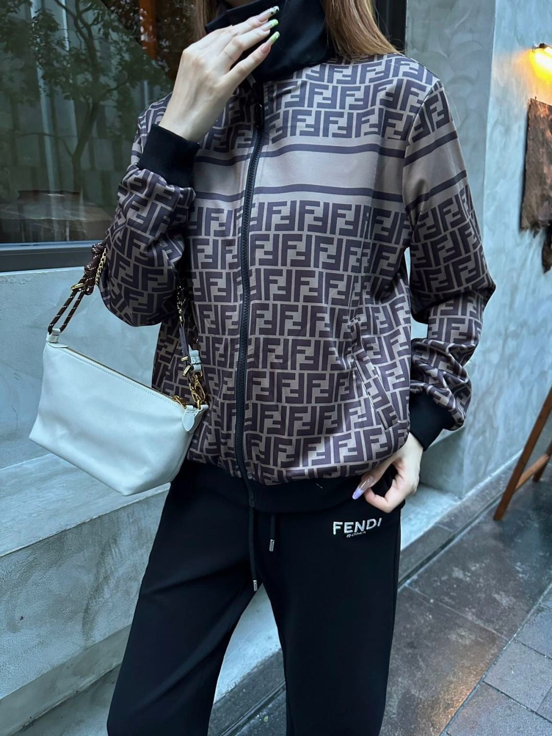 Fend New Double-sided casual suit