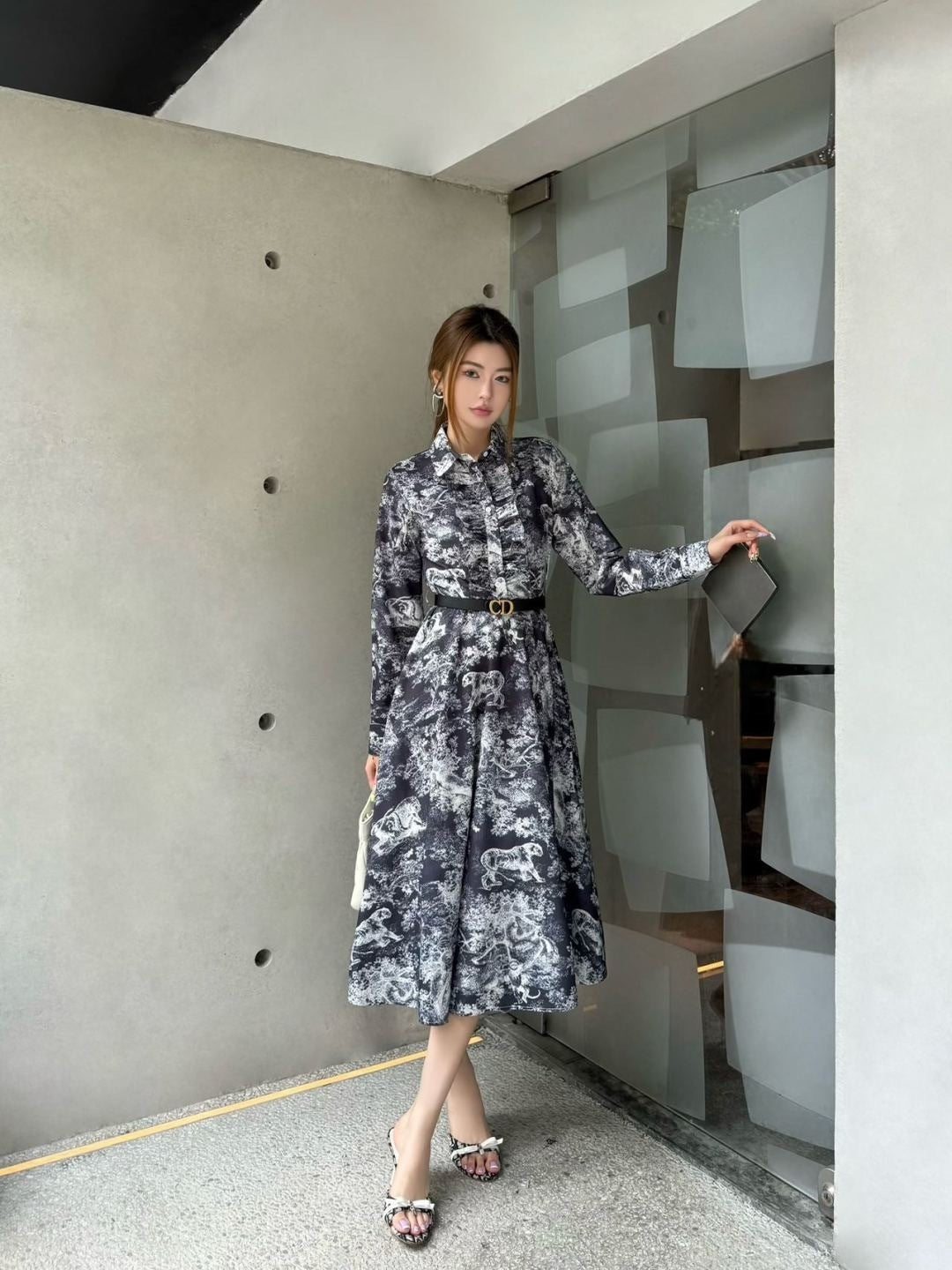 CD New Ruffle dress