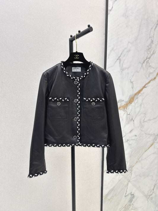 Chan New genuine leather jacket