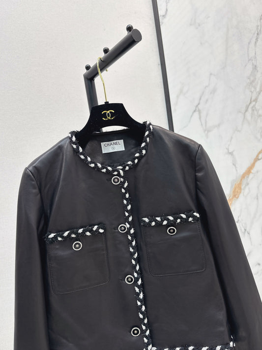 Chan New genuine leather jacket