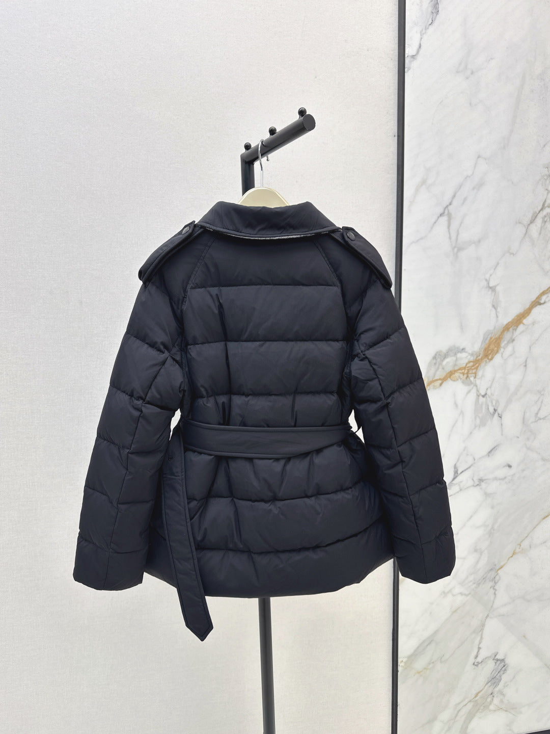 Bur New Double-breasted short down jacket