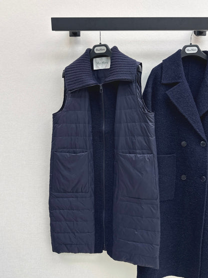 Max New Down vest + coat two-piece set
