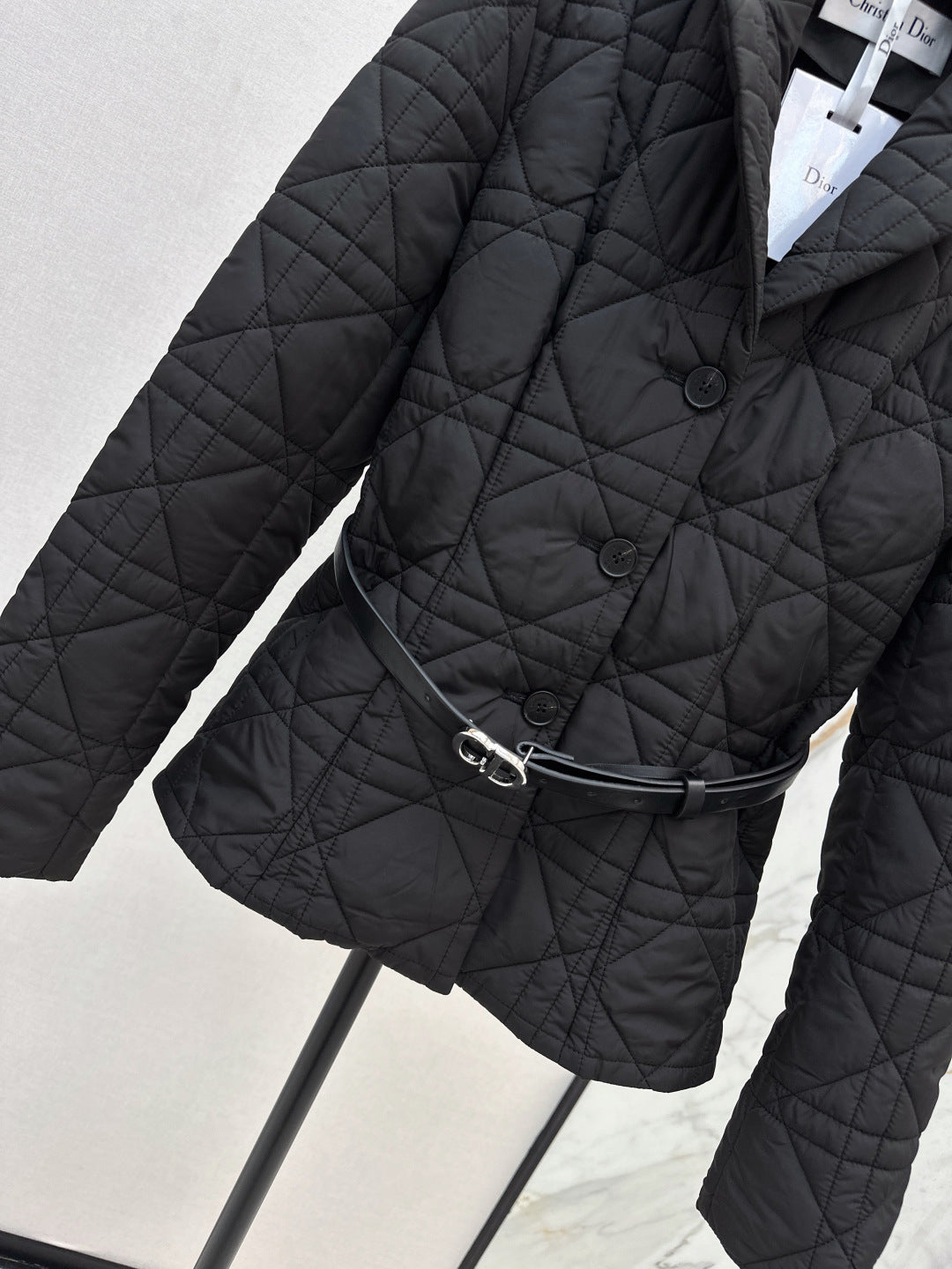 CD New plaid coat