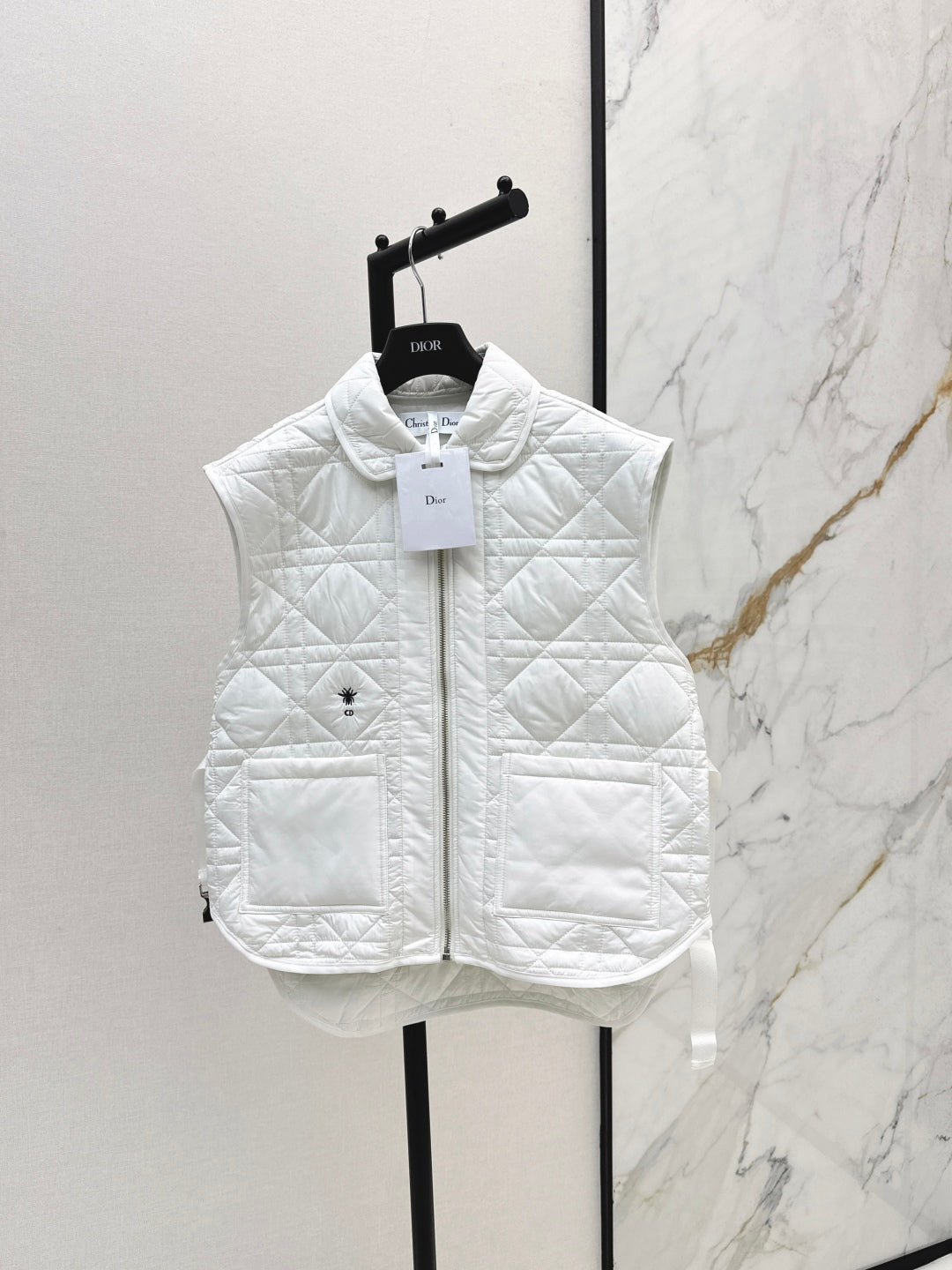 CD New Plaid vest jacket